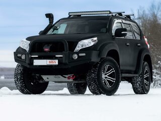 2017 Toyota Land Cruiser Prado 150 Series Рестайлинг 1, чёрный, 6500000 рублей, вид 1