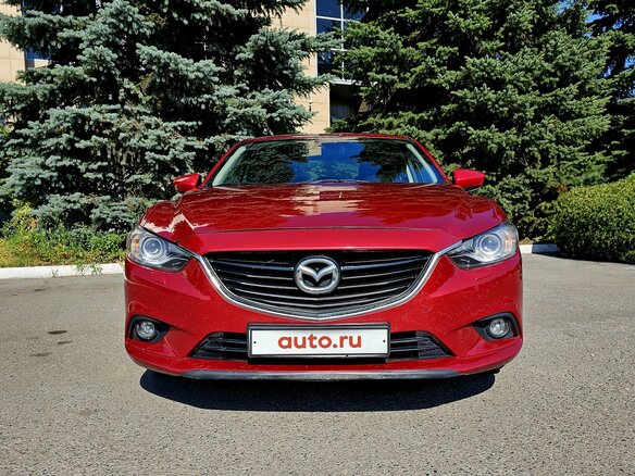 2013 Mazda 6 III (GJ), красный, 1450000 рублей - вид 1