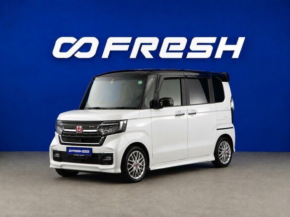 2021 Honda N-BOX II Рестайлинг, белый, 1599077 рублей - вид 4