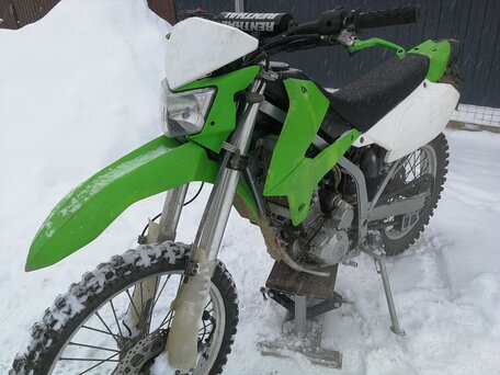 2009 Kawasaki KLX 250, зелёный, 290000 рублей, вид 1