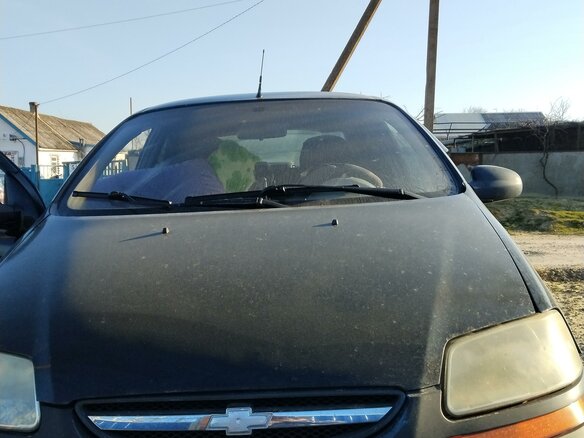 2004 Chevrolet Aveo I, чёрный, 450000 рублей