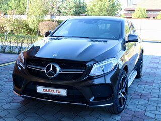 2017 Mercedes-Benz GLE Coupe 400 I (C292), коричневый, 5500000 рублей, вид 2