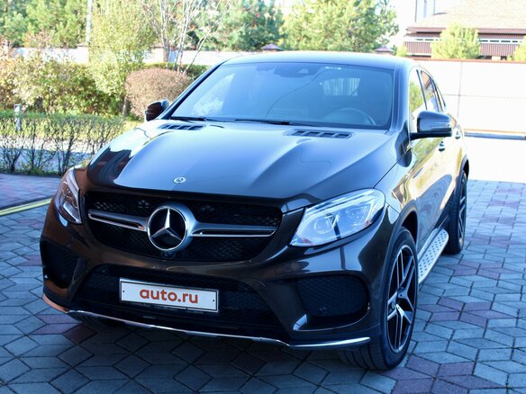 2017 Mercedes-Benz GLE Coupe 400 I (C292), коричневый, 5500000 рублей - вид 1