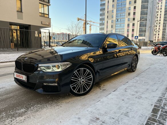2018 BMW 5 серии 530i xDrive VII (G30/G31/G38), серый