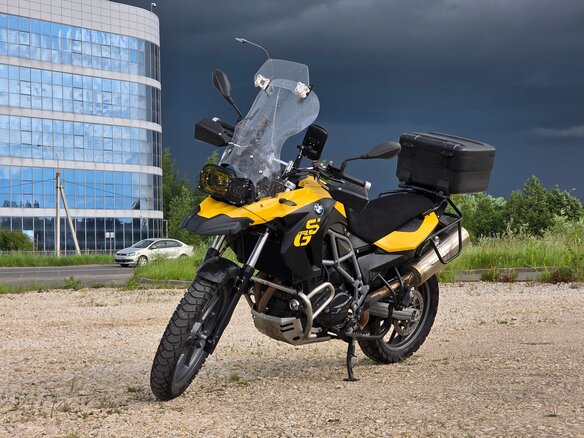 2012 BMW F 650 GS, жёлтый, 570000 рублей - вид 6