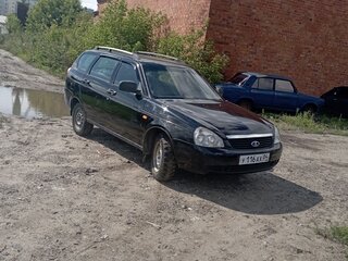 2010 Lada (ВАЗ) Priora I, чёрный, 350000 рублей, вид 3