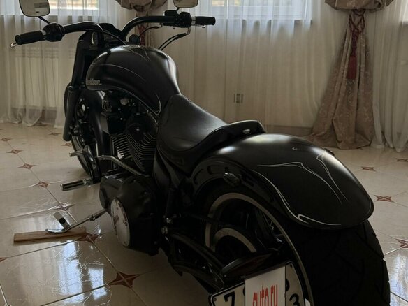 2014 Harley-Davidson Softail Custom, чёрный, 8541730 рублей - вид 6