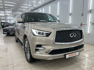 2019 Infiniti QX80 I Рестайлинг 2, бежевый, 7000000 рублей, вид 3