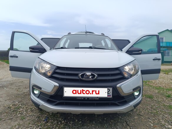 2023 Lada (ВАЗ) Granta Cross I Рестайлинг, белый, 880000 рублей - вид 1