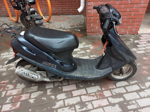 1999 Honda Dio, чёрный, 43000 рублей - вид 2
