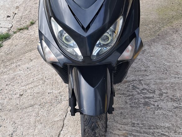 2002 Yamaha TMAX, серый, 250000 рублей - вид 12