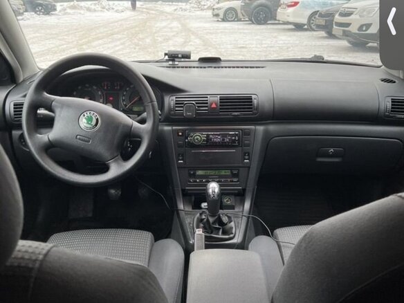 2002 Skoda Superb I, чёрный, 650000 рублей - вид 5