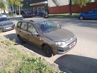 2017 Lada (ВАЗ) Kalina II, коричневый, 450000 рублей, вид 3