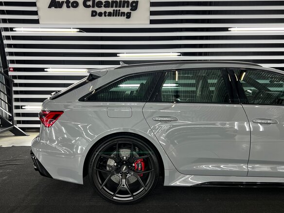 2021 Audi RS 6 IV (C8), серый - вид 3