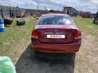 2007 Kia Cerato I Рестайлинг, красный, 365000 рублей, вид 4