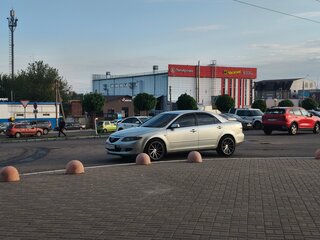 2005 Mazda 6 I (GG), серебристый, 370000 рублей, вид 1