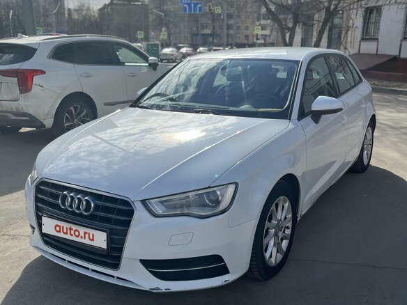 2013 Audi A3 III (8V), белый, 1200000 рублей - вид 2