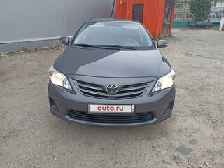 2013 Toyota Corolla X (E140, E150) Рестайлинг, серый, 1580000 рублей, вид 2