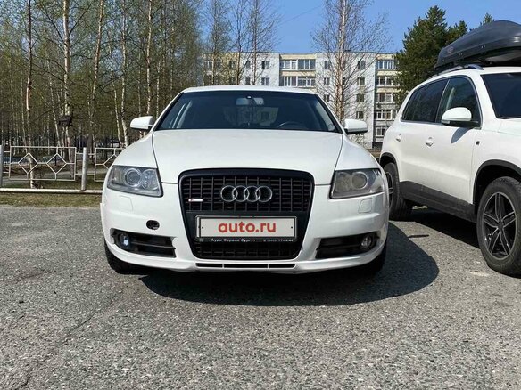 2008 Audi A6 III (C6), белый, 1350000 рублей - вид 6