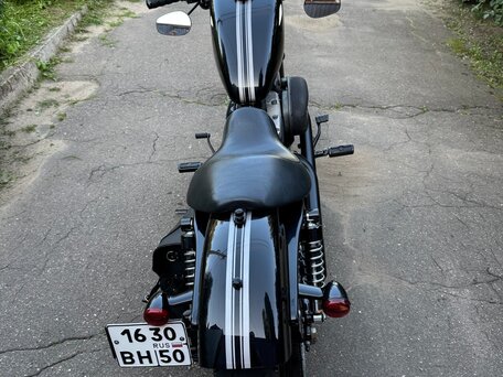 2007 Harley-Davidson Sportster 1200, чёрный, 950000 рублей, вид 3