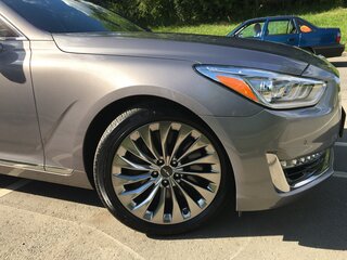 2018 Genesis G90 Limousine I, серый, 3350000 рублей, вид 5