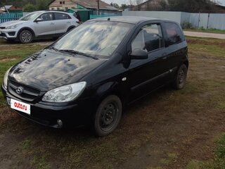 2010 Hyundai Getz I Рестайлинг, чёрный, 340000 рублей, вид 1