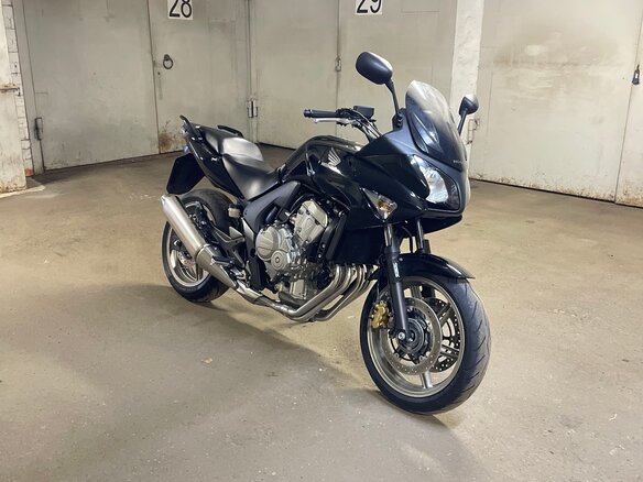 2008 Honda CBF 600, чёрный, 550000 рублей