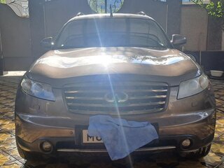 2008 Infiniti FX35 I (S50) Рестайлинг, коричневый, 1400000 рублей, вид 2