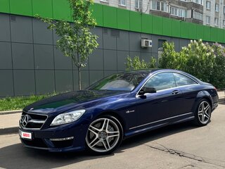 2011 Mercedes-Benz CL-Класс AMG 63 AMG II (C216) Рестайлинг, синий, 3400000 рублей, вид 4