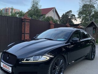 2008 Jaguar XF I, чёрный, 1200000 рублей, вид 3