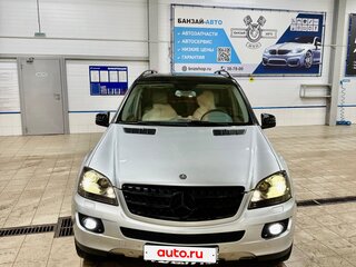 2008 Mercedes-Benz M-Класс 350 II (W164) Рестайлинг, серебристый, 1300000 рублей, вид 2