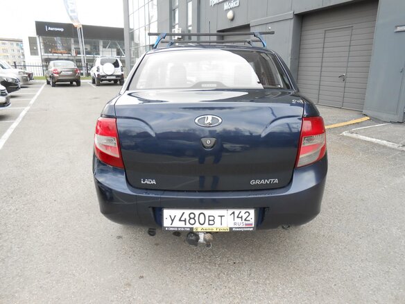 2013 Lada (ВАЗ) Granta I, синий - вид 4