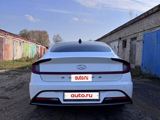 2021 Hyundai Sonata VIII (DN8), белый, 2300000 рублей, вид 2