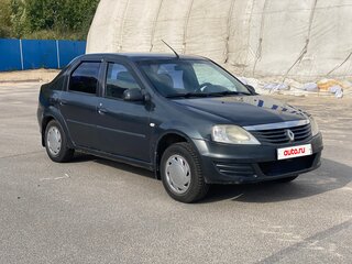 2010 Renault Logan I Рестайлинг, серый, 310000 рублей, вид 2