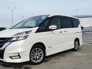 2018 Nissan Serena S-Hybrid V (C27), белый, 2150000 рублей, вид 3