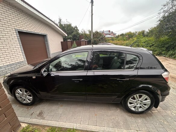 2007 Opel Astra H, чёрный - вид 7
