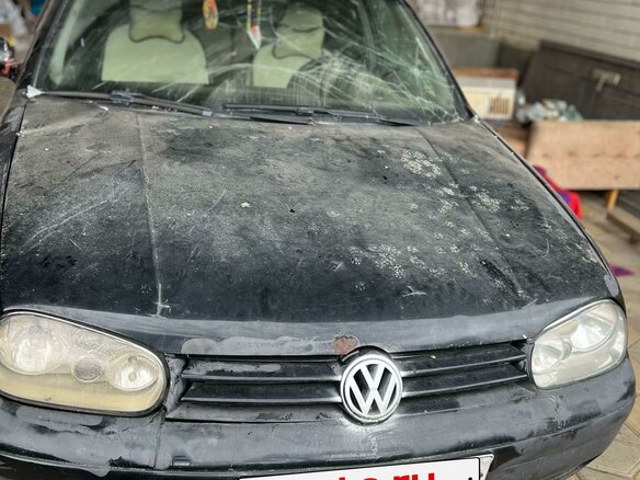 1998 Volkswagen Golf IV, чёрный, 160000 рублей - вид 2