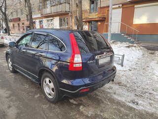2007 Honda CR-V III, синий, 1100000 рублей, вид 3