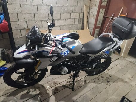 2017 BMW G 310 GS, синий, 390000 рублей, вид 1