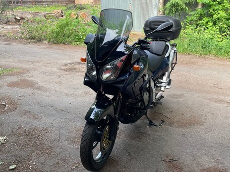 2002 Suzuki V-Strom 1000, синий, 470000 рублей, вид 3