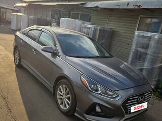 2019 Hyundai Sonata VII (LF) Рестайлинг, серый, 1130000 рублей, вид 2