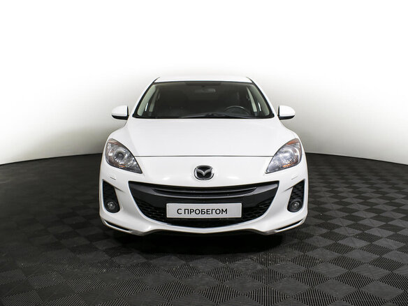2013 Mazda 3 II (BL) Рестайлинг, белый - вид 1
