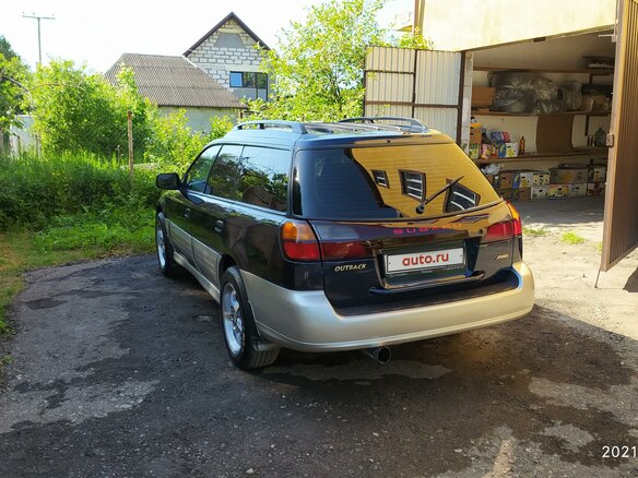 2003 Subaru Outback II, синий, 860000 рублей - вид 7
