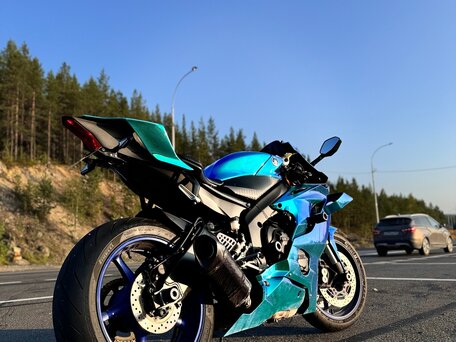 2017 Yamaha YZF-R6, синий, 1400000 рублей, вид 2
