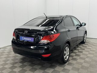 2012 Hyundai Solaris I, чёрный, 830000 рублей, вид 5