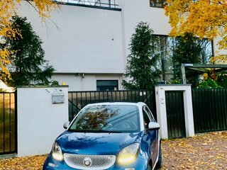 2016 Smart Fortwo III, синий, 1435000 рублей, вид 1
