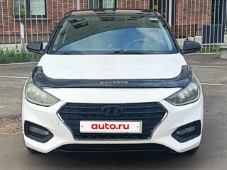 2017 Hyundai Solaris II, белый, 580000 рублей, вид 2