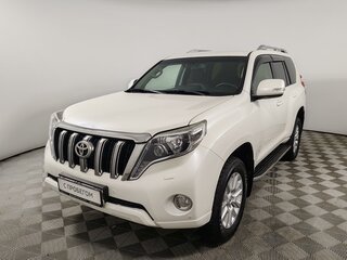 2014 Toyota Land Cruiser Prado 150 Series Рестайлинг 1, белый, 3149000 рублей, вид 1