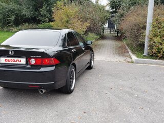 2007 Honda Accord VII Рестайлинг, чёрный, 850000 рублей, вид 2