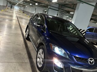 2011 Mazda CX-7 I Рестайлинг, синий, 1100000 рублей, вид 2